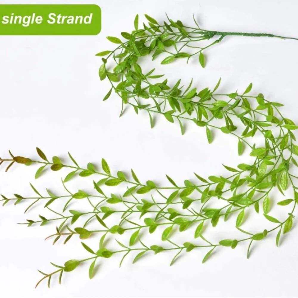 30 Pack | Willow Leaves Vines Greenery Garland 35 Strands
